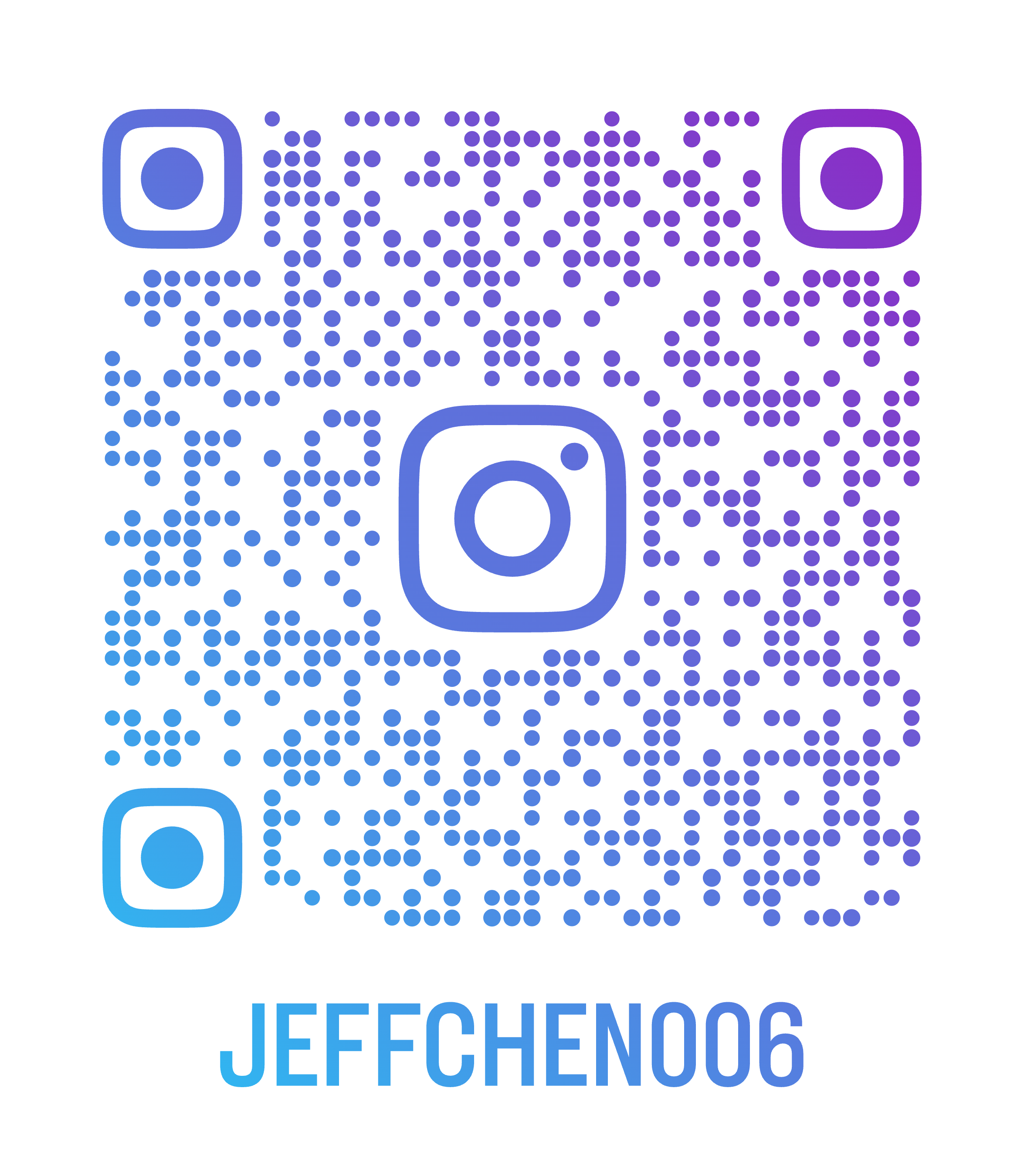 Instagram QR code for jeffchen006